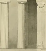 An illustration from Medieval architecture, its origins and development, with lists of monuments and bibliographies (1909)