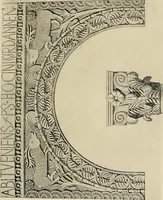 An illustration from Medieval architecture, its origins and development, with lists of monuments and bibliographies (1909)