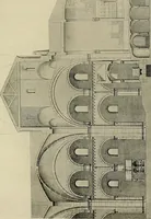 An illustration from Medieval architecture, its origins and development, with lists of monuments and bibliographies (1909)