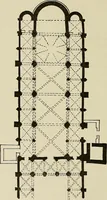 An illustration from Medieval architecture, its origins and development, with lists of monuments and bibliographies (1909)