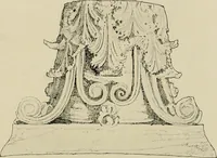 An illustration from Medieval architecture, its origins and development, with lists of monuments and bibliographies (1909)