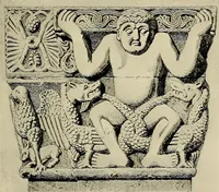 An illustration from Medieval architecture, its origins and development, with lists of monuments and bibliographies (1909)