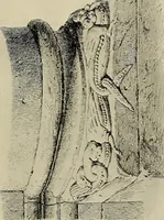 An illustration from Medieval architecture, its origins and development, with lists of monuments and bibliographies (1909)