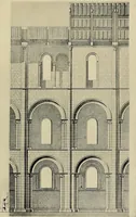An illustration from Medieval architecture, its origins and development, with lists of monuments and bibliographies (1909)