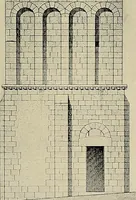 An illustration from Medieval architecture, its origins and development, with lists of monuments and bibliographies (1909)