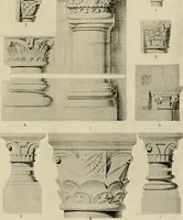 An illustration from Medieval architecture, its origins and development, with lists of monuments and bibliographies (1909)