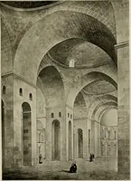 An illustration from Medieval architecture, its origins and development, with lists of monuments and bibliographies (1909)