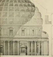 An illustration from Medieval architecture, its origins and development, with lists of monuments and bibliographies (1909)