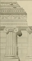 An illustration from Medieval architecture, its origins and development, with lists of monuments and bibliographies (1909)