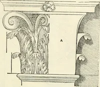 An illustration from Architecture, ou, Art de bien bastir (1547)