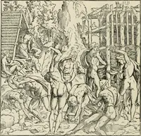 An illustration from Architecture, ou, Art de bien bastir (1547)