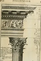 Picture 49 of 164 from Cours d'architecture qui comprend les ordres de Vignole : avec des commentaires, les figures & descriptions de ses plus beaux bâtimens, & de ceux de Michel-Ange : plusieurs nouveaux desseins, ornemens & préceptes concernant la distribution, la décoration ... & tout ce qui regarde l'art de bâtir : avec une ample explication par ordre alphabetique de tous les termes (1693), leaf 168