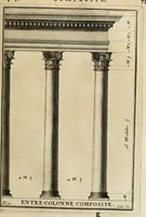 An illustration from Cours d'architecture qui comprend les ordres de Vignole : avec des commentaires, les figures & descriptions de ses plus beaux bâtimens, & de ceux de Michel-Ange : plusieurs nouveaux desseins, ornemens & préceptes concernant la distribution, la décoration ... & tout ce qui regarde l'art de bâtir : avec une ample explication par ordre alphabetique de tous les termes (1693)