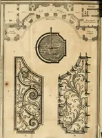 An illustration from Cours d'architecture qui comprend les ordres de Vignole : avec des commentaires, les figures & descriptions de ses plus beaux bâtimens, & de ceux de Michel-Ange : plusieurs nouveaux desseins, ornemens & préceptes concernant la distribution, la décoration ... & tout ce qui regarde l'art de bâtir : avec une ample explication par ordre alphabetique de tous les termes (1693)