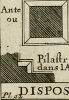 Picture 135 of 164 from Cours d'architecture qui comprend les ordres de Vignole : avec des commentaires, les figures & descriptions de ses plus beaux bâtimens, & de ceux de Michel-Ange : plusieurs nouveaux desseins, ornemens & préceptes concernant la distribution, la décoration ... & tout ce qui regarde l'art de bâtir : avec une ample explication par ordre alphabetique de tous les termes (1693), leaf 450