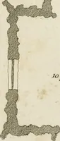 An illustration from Grotesque architecture, or, Rural amusement : consisting of plans, elevations, and sections, for huts, retreats, summer and winter hermitages, terminaries, Chinese, Gothic, and natural grottos, cascades, baths, mosques, Moresque pavilions, grotesque and rustic seats, green-houses, &c. many of which may be executed with flints, irregular sotnes, rude branches, and roots of trees : the whole containing twenty-eight new designs, with scales to each : to which is added, an explanation, with the methods of executing them (1815)