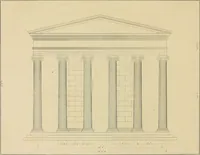 An illustration from The civil architecture of Vitruvius : comprising those books of the author which relate to the public and private edifices of the ancients (1812)