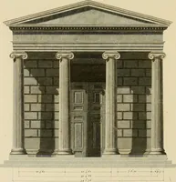 Picture 17 of 48 from The civil architecture of Vitruvius : comprising those books of the author which relate to the public and private edifices of the ancients (1812), leaf 162