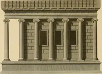Picture 20 of 48 from The civil architecture of Vitruvius : comprising those books of the author which relate to the public and private edifices of the ancients (1812), leaf 166
