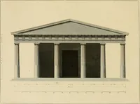 An illustration from The civil architecture of Vitruvius : comprising those books of the author which relate to the public and private edifices of the ancients (1812)