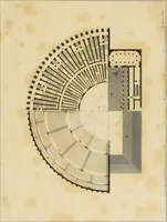 An illustration from The civil architecture of Vitruvius : comprising those books of the author which relate to the public and private edifices of the ancients (1812)