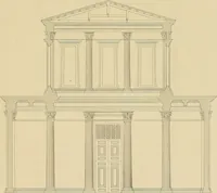 An illustration from The civil architecture of Vitruvius : comprising those books of the author which relate to the public and private edifices of the ancients (1812)