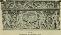 An illustration from Architectur und Ornamentik der antiken Sarkophage (1902)