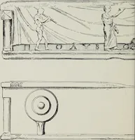 An illustration from Architectur und Ornamentik der antiken Sarkophage (1902)