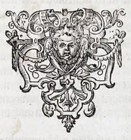 An illustration from Architectvra, oder, Verzeichnuss allerhand Eynfassungen an Thüren, Fenstern vnd Decken : u. sehr nützlich vnnd dienlich allen Mahlern, Bildthawern, Steinmetzen, Schreinern, vnd andern Liebhabern dieser Kunst (1609)
