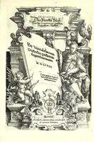 An illustration from Architectvra von Ausstheilung, Symmetria vnd Proportion der fünff Seulen : vnd aller darauss volgender Kunst Arbeit von Fenstern, Caminen, Thürgerichten, Portalen, Bronnen vnd Epitaphien ... (1598)