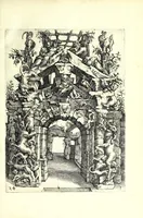An illustration from Architectvra von Ausstheilung, Symmetria vnd Proportion der fünff Seulen : vnd aller darauss volgender Kunst Arbeit von Fenstern, Caminen, Thürgerichten, Portalen, Bronnen vnd Epitaphien ... (1598)