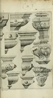 Picture 49 of 89 from Architectvra, vonn Ausstheijlung der fünff Seülen, vnd aller darausz folder Kunst vnd Arbeit von Festern, Camin, Thürgerichten, Portale, Bruñen vnd Epitaphie (1612), leaf 100