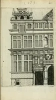 An illustration from Architectvra, vonn Ausstheijlung der fünff Seülen, vnd aller darausz folder Kunst vnd Arbeit von Festern, Camin, Thürgerichten, Portale, Bruñen vnd Epitaphie (1612)