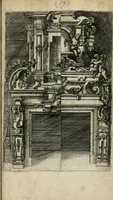 An illustration from Architectvra, vonn Ausstheijlung der fünff Seülen, vnd aller darausz folder Kunst vnd Arbeit von Festern, Camin, Thürgerichten, Portale, Bruñen vnd Epitaphie (1612)