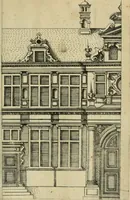 An illustration from Architectvra, vonn Ausstheijlung der fünff Seülen, vnd aller darausz folder Kunst vnd Arbeit von Festern, Camin, Thürgerichten, Portale, Bruñen vnd Epitaphie (1612)