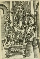 Picture 89 of 89 from Architectvra, vonn Ausstheijlung der fünff Seülen, vnd aller darausz folder Kunst vnd Arbeit von Festern, Camin, Thürgerichten, Portale, Bruñen vnd Epitaphie (1612), leaf 174