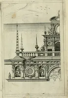 Picture 22 of 89 from Architectvra, vonn Ausstheijlung der fünff Seülen, vnd aller darausz folder Kunst vnd Arbeit von Festern, Camin, Thürgerichten, Portale, Bruñen vnd Epitaphie (1612), leaf 46