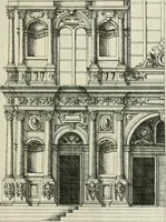Picture 23 of 89 from Architectvra, vonn Ausstheijlung der fünff Seülen, vnd aller darausz folder Kunst vnd Arbeit von Festern, Camin, Thürgerichten, Portale, Bruñen vnd Epitaphie (1612), leaf 48