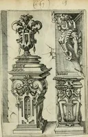 Picture 25 of 89 from Architectvra, vonn Ausstheijlung der fünff Seülen, vnd aller darausz folder Kunst vnd Arbeit von Festern, Camin, Thürgerichten, Portale, Bruñen vnd Epitaphie (1612), leaf 52