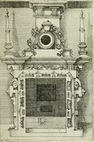 An illustration from Architectvra, vonn Ausstheijlung der fünff Seülen, vnd aller darausz folder Kunst vnd Arbeit von Festern, Camin, Thürgerichten, Portale, Bruñen vnd Epitaphie (1612)