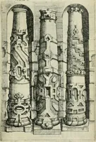 Picture 38 of 89 from Architectvra, vonn Ausstheijlung der fünff Seülen, vnd aller darausz folder Kunst vnd Arbeit von Festern, Camin, Thürgerichten, Portale, Bruñen vnd Epitaphie (1612), leaf 78