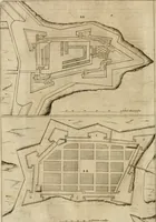 Picture 26 of 89 from Architectvra von Vestungen. Wie die zu vnsern Zeiten mögen erbawen werden, an Stätten, Schlössern vñ Clussen, zu Wasser, Land, Berg vñ Thal, mit jren Bollwercken, Caualiren, Streichen, Gräben vnd Leuffen, sampt deren gantzen Anhang vnd Nutzbarkeit, auch wie die Gegenwehr zu gebrauchen, was für Geschütz dahin gehörig, vnnd wie es geordnet vnnd gebraucht werden soll, alles ausz Grund vnd deren Fundamenten. Sampt den Grund Rissen, Visierungen, vnd Auffzügen für Augen gestellt (1589), leaf 77