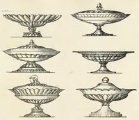 An illustration from Architektonisch-mythologische Kunst-Sammlung : ein Modell und Taschenbuch für Stein- und Bildhauer, Töpfer Gürttler und Eisengiesser, so wie auch für Tüncher und Stukaturer (1829)