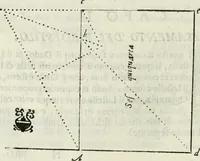 An illustration from Architettura ciuile demostratiuamente proportionata et accresciuta di nuoue regole : con l'vso delle quali si facilita l'inuentione d'ogni douuta proportione nelli cinque ordini, e col ritrouamento d'vn nuouo strumento angolare, si da il modo à gl'operarij medesimi di pratticamente stabilire le sacome in ogni loro necessario contorno (1661)