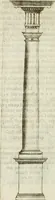 An illustration from Architettura civile demonstrativamente proportionata et accresciuta di nuove regole : con l'vso delle quali si facilita l'inventione d'ogni dovuta proportione nelli cinque ordini, e col ritrovamento d'vn nuovo strumento angolare, si da il modo à gl'operarij medesimi di pratticamente stabilire le sacome in ogni loro necessario contorno (1686)