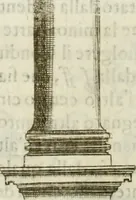 An illustration from Architettura civile demonstrativamente proportionata et accresciuta di nuove regole : con l'vso delle quali si facilita l'inventione d'ogni dovuta proportione nelli cinque ordini, e col ritrovamento d'vn nuovo strumento angolare, si da il modo à gl'operarij medesimi di pratticamente stabilire le sacome in ogni loro necessario contorno (1686)