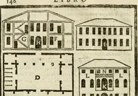An illustration from Della architettura di Gioseffe Viola Zanini, padovano pittore et architetto, libri due : ne' quali con nuoua simmetria & facoltà si mostrano le giuste regole de i cinque ordini di detta architettura, & osseruationi de'più eccellenti architetti, che in quella habbiano dato ammaestramenti .. (1629)