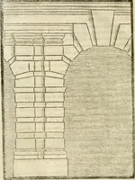 An illustration from Della architettura di Gioseffe Viola Zanini, padovano pittore et architetto, libri due : ne' quali con nuoua simmetria & facoltà si mostrano le giuste regole de i cinque ordini di detta architettura, & osseruationi de'più eccellenti architetti, che in quella habbiano dato ammaestramenti .. (1629)