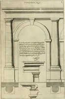 An illustration from Architettvra con diversi ornamenti cavati dall'antico (1638)