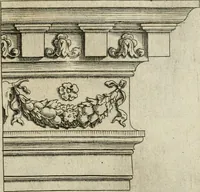 An illustration from Architettvra con diversi ornamenti cavati dall'antico (1638)